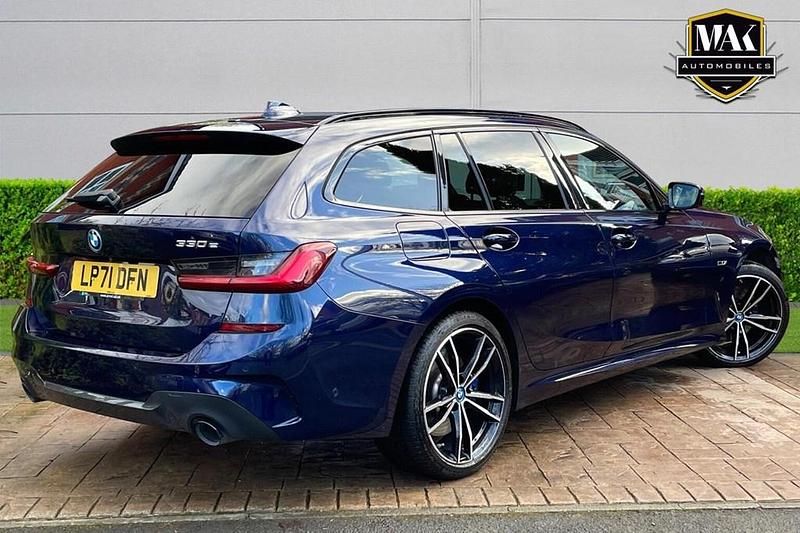 Used BMW 330e M Sport 2021 Blue Estate