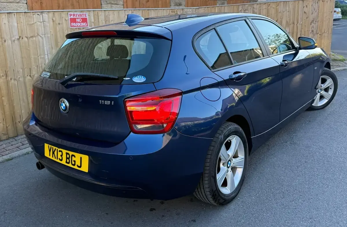 Used BMW 116 Sport Line 2013 Blue Hatchback