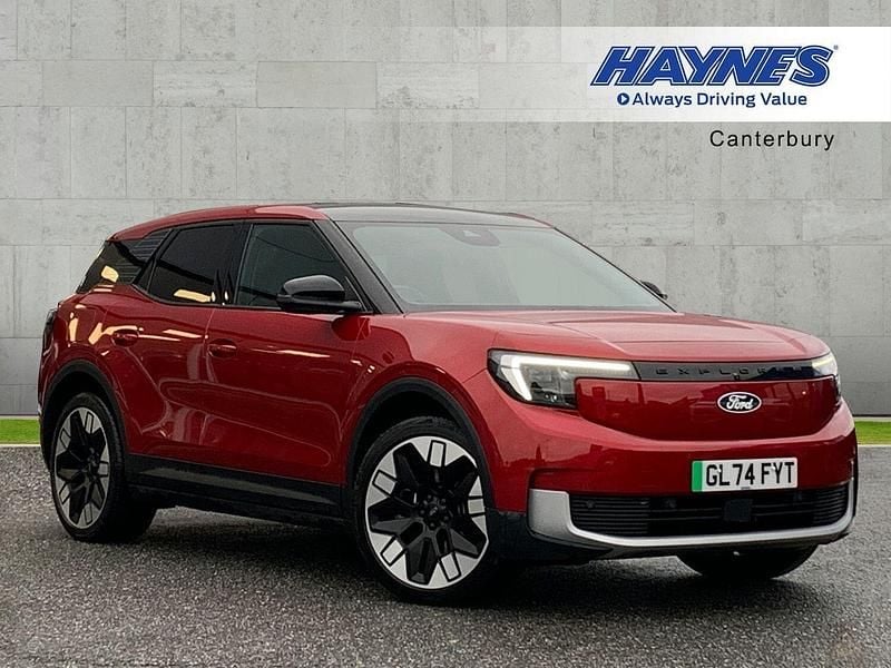 Red Used 2024 Ford Explorer Premium SUV | £33,995 (Fair price) - Image 1/4