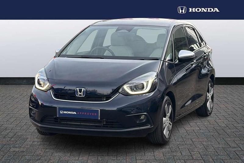 Used Honda Jazz Hybrid 109 HP (80 kW) 2021 Blue Hatchback
