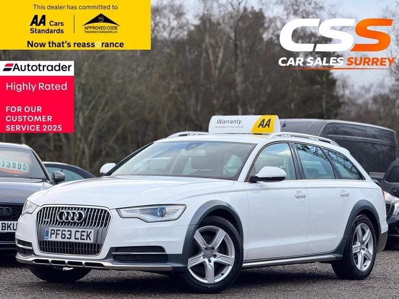 Used Audi A6 Allroad Comfort 245 HP (180 kW) 2013 White Estate
