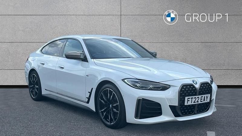 White Used 2022 BMW M440 M Sport Sedan | £35,195 (Good price) - Image 1/4