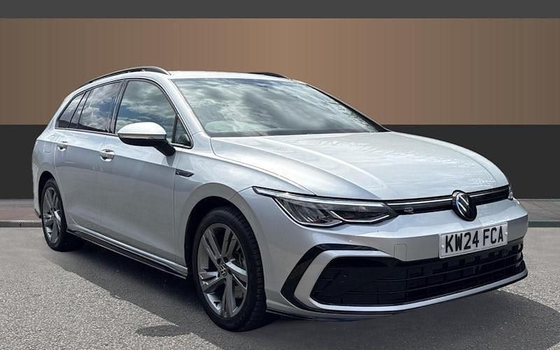 Silver Used 2023 VW Golf VIII R-line Estate | £27,674 (A bit pricey) - Image 1/4