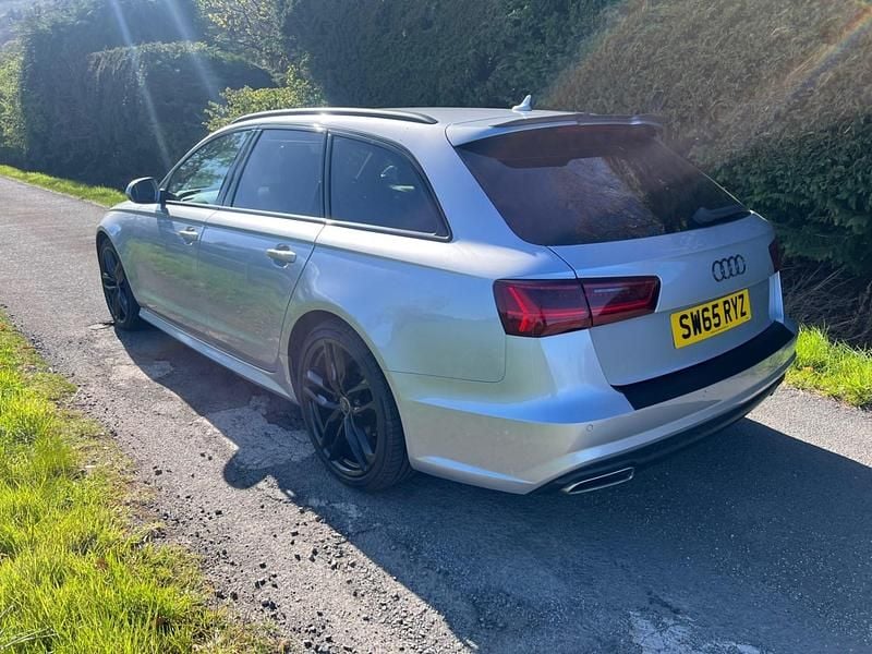 Used Audi A6 Black Edition 2015 Silver Estate