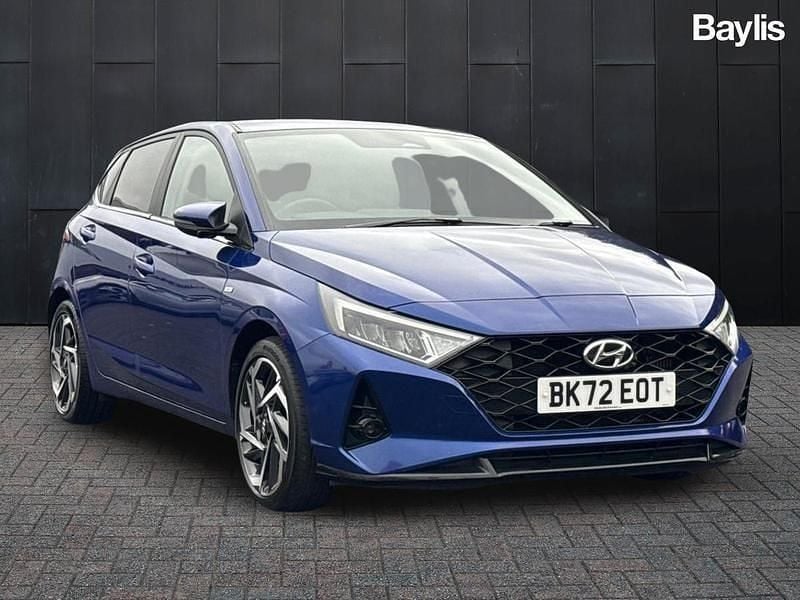 Used Hyundai i20 Premium 100 HP (73 kW) 2022 Blue Hatchback