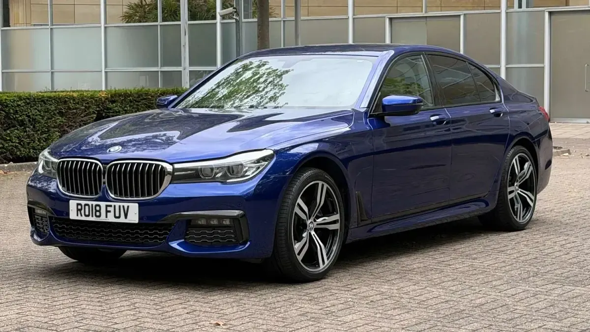 Used BMW 730 M Sport 2018 Blue Sedan