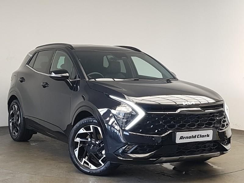 Premium paint phantom black New 2025 Kia Sportage GT-Line SUV | £31,498 (Good price) - Image 1/4