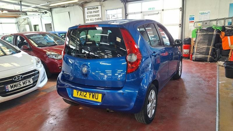 Używany Vauxhall Agila 2012 Niebieski Minivan