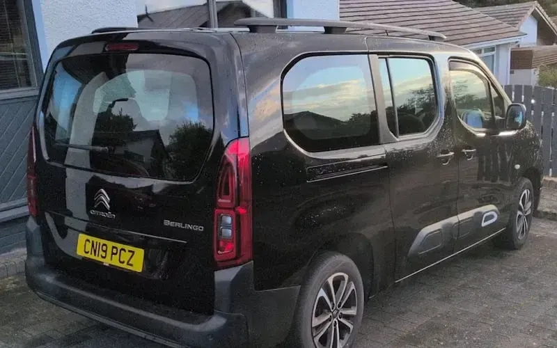 Used Citroën Berlingo Flair 102 HP (75 kW) 2019 Black MPV