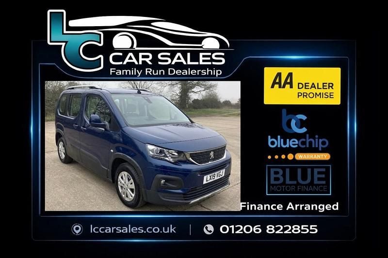 Used Peugeot Rifter Allure 2019 Blue MPV
