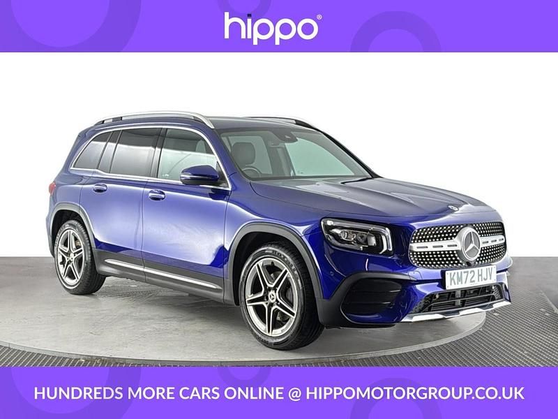 Used Mercedes GLB200 AMG Line Premium 163 HP (119 kW) 2022 Blue SUV