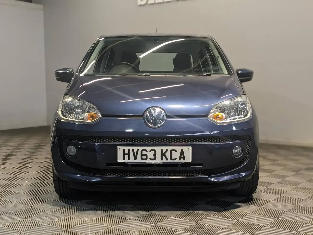 Used VW up! high up! 73 HP (53 kW) 2013 Blue Hatchback