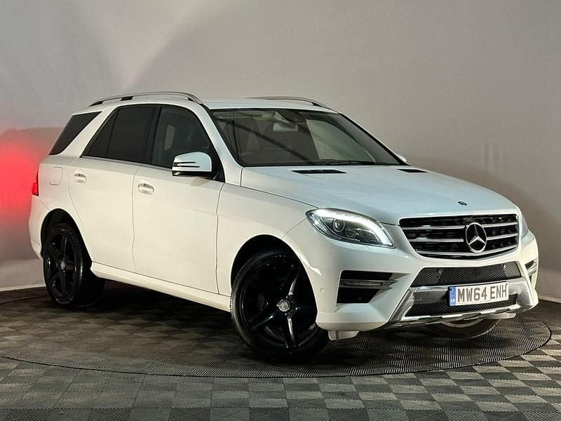 White Used 2014 Mercedes ML250 AMG line SUV | £10,795 (Fair price) - Image 1/4