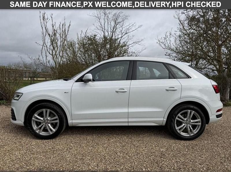 Used Audi Q3 S-Line 150 HP (110 kW) 2017 White SUV