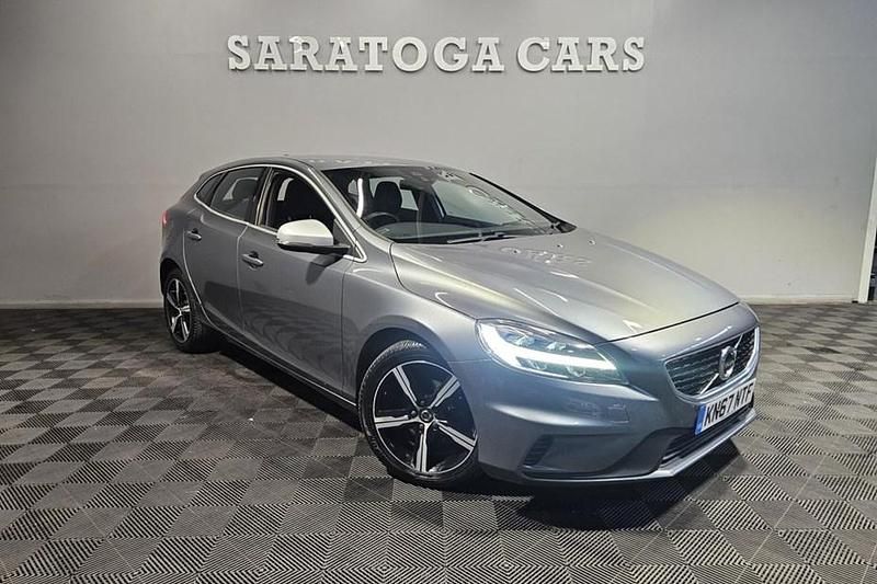 Grey Used 2017 Volvo V40 R-Design Hatchback | £7,350 (Fair price) - Image 1/1