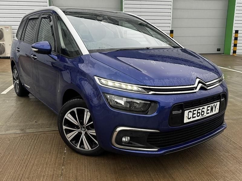 Used Citroën Grand C4 Picasso Flair 120 HP (88 kW) 2016 Blue MPV