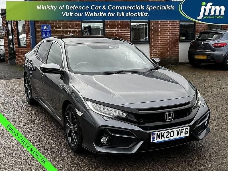 Used Honda Civic EX 118 HP (86 kW) 2020 Grey Hatchback