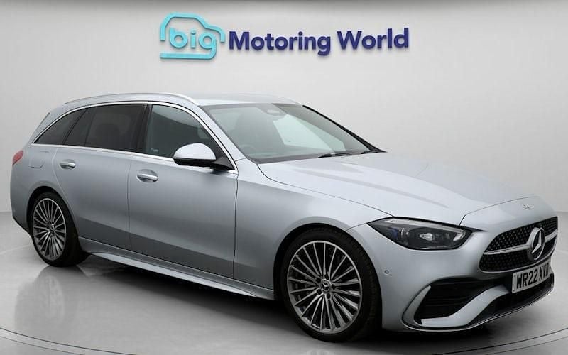 Used 2023 Mercedes C200 AMG Line Premium Estate | £24,300 (Good price) - Image 1/4
