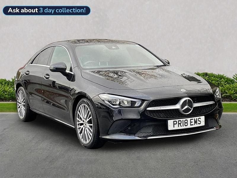 Black Used 2023 Mercedes CLA200 Executive Coupe | £24,399 (Fair price) - Image 1/4