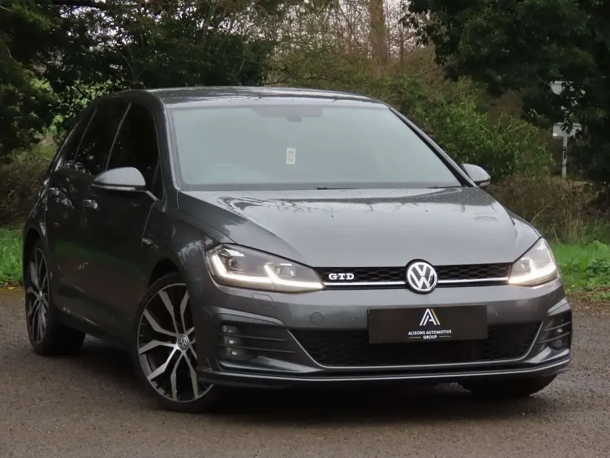 Used VW Golf VII GTD 184 HP (135 kW) 2017 Grey Hatchback