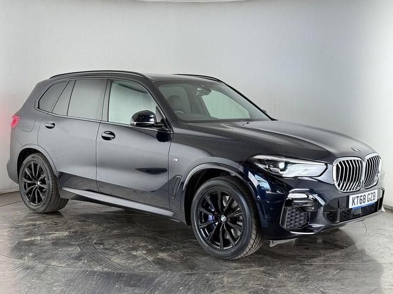 Black Used 2018 BMW X5 M Sport SUV | £29,200 (Expensive) - Image 1/3