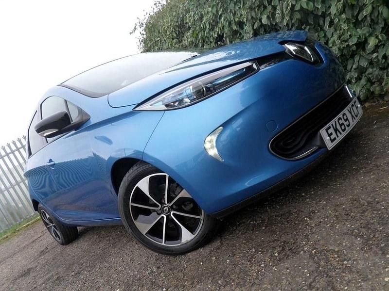 Used Renault Zoe Dynamique 80 kW (109 HP) 2019 Blue Hatchback