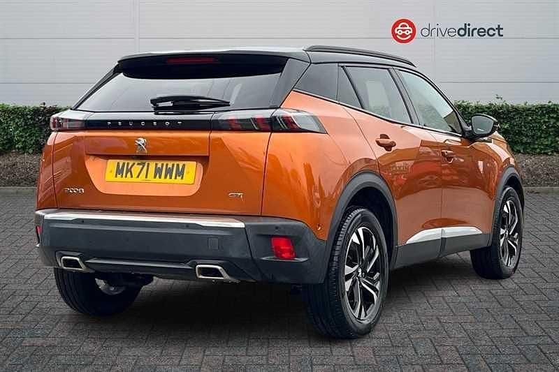 Used Peugeot 2008 GTi 130 HP (95 kW) 2021 Orange SUV