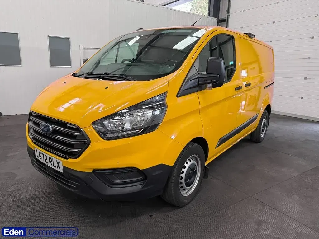 Used Ford Transit Custom 130 HP (95 kW) 2022 Yellow Van