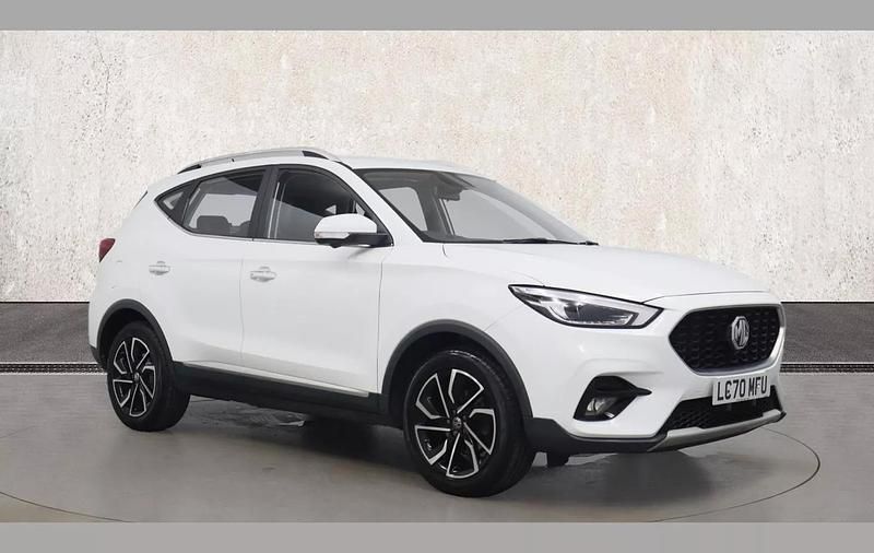 White Used 2021 MG ZS Exclusive Sedan | £11,494 (Fair price) - Image 1/4