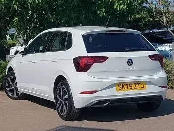 Used VW Polo Match 95 HP (69 kW) 2025 White Hatchback
