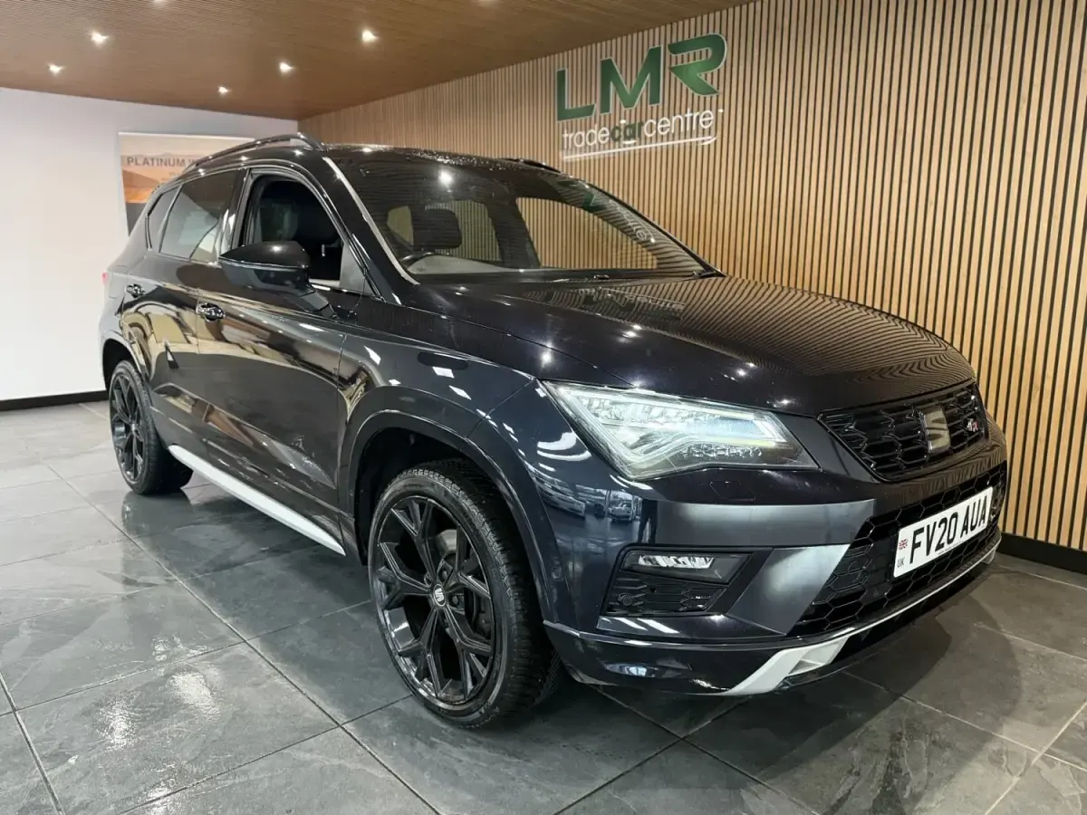 Käytetty Seat Ateca Black Edition 150 HP (110 kW) 2020 Musta Katumaasturi