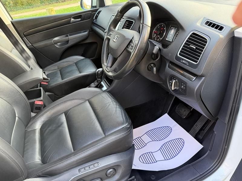 Used Seat Alhambra XCELLENCE 177 HP (130 kW) 2017 White MPV