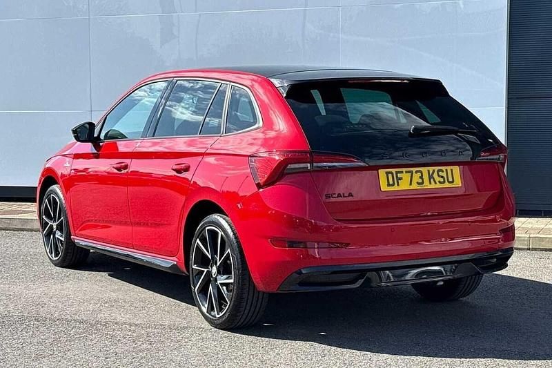 Used Skoda 110 R Monte Carlo 81 HP (59 kW) 2023 Velvet red metallic Estate