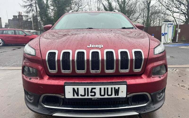 Red Used 2015 Jeep Cherokee Limited SUV | £7,495 (Fair price) - Image 1/4
