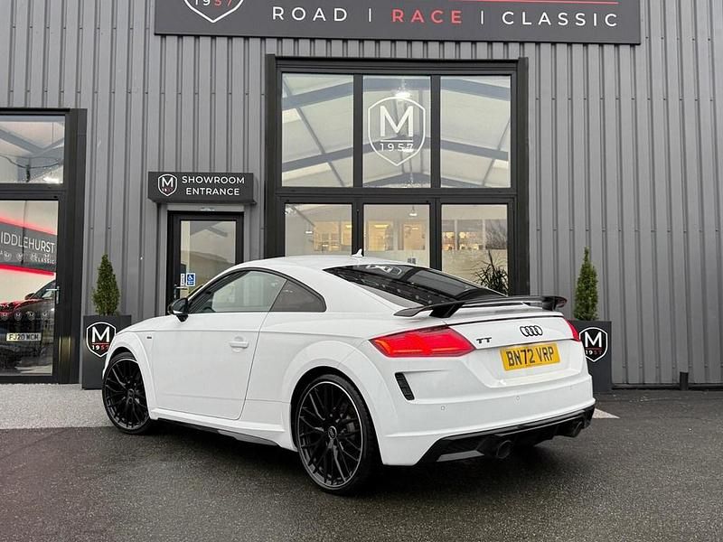 Used Audi TT Black Edition 245 HP (180 kW) 2022 White Coupe