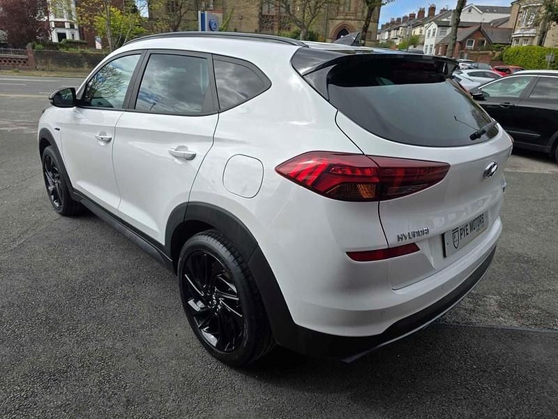 Used Hyundai Tucson N Line 2019 White SUV