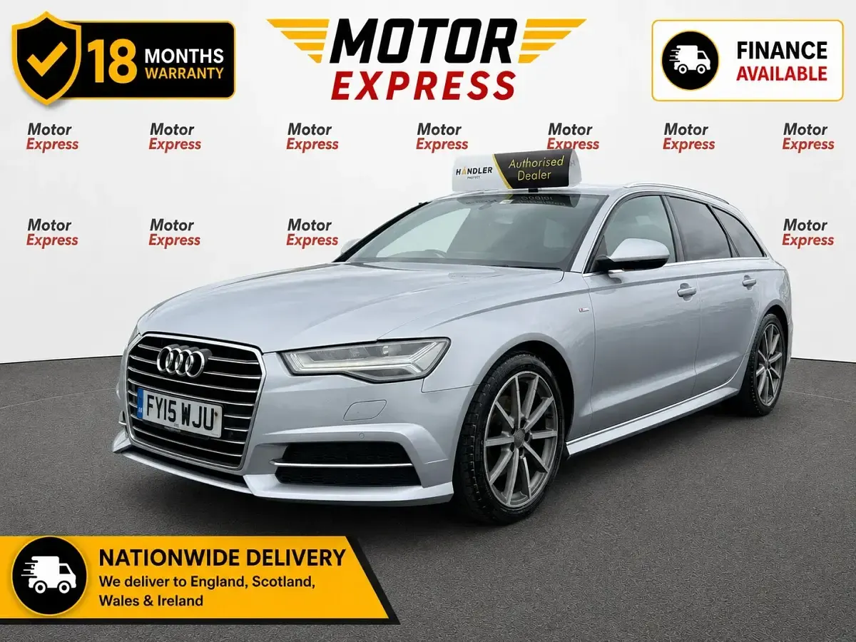 Used Audi A6 S-Line 190 HP (139 kW) 2015 Silver Estate