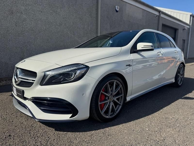Used Mercedes A45 AMG AMG 376 HP (276 kW) 2016 White Hatchback