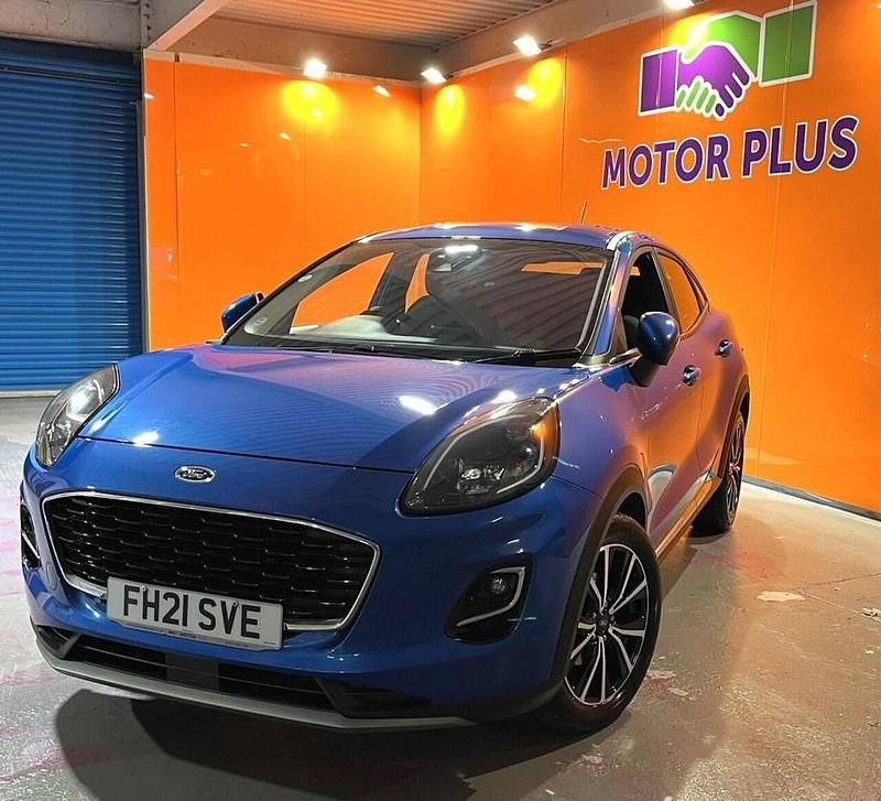 Used Ford Puma Titanium 125 HP (91 kW) 2021 Blue SUV