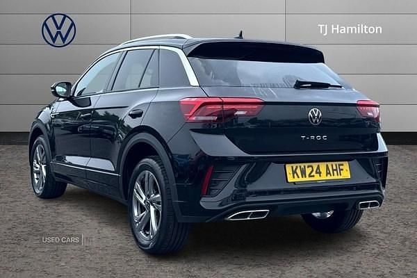 Used VW T-Roc R-line 150 HP (110 kW) 2024 Black SUV