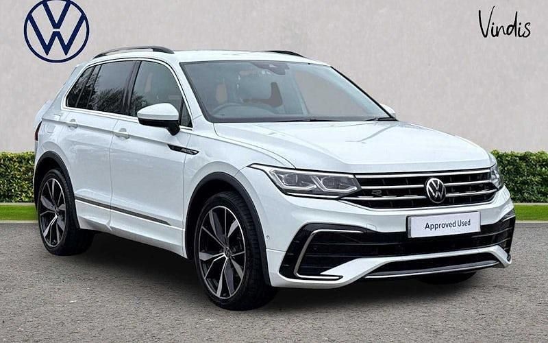 Used VW Tiguan R-line 150 HP (110 kW) 2023 White SUV