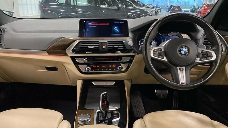 Used BMW X3 M Sport 265 HP (194 kW) 2018 Blue SUV