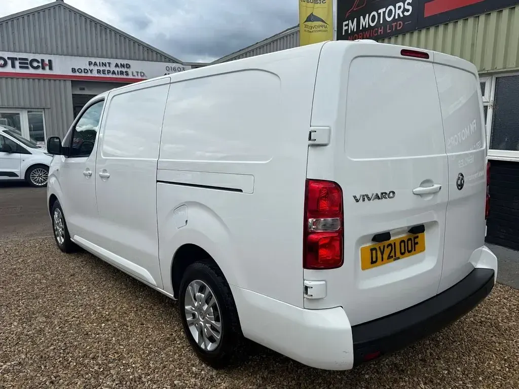 Used Vauxhall Vivaro Sportive 2021 White MPV