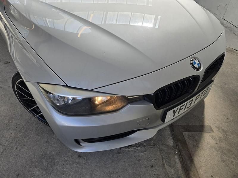 Begagnad BMW 320 M Sport 2013 Silver Sedan