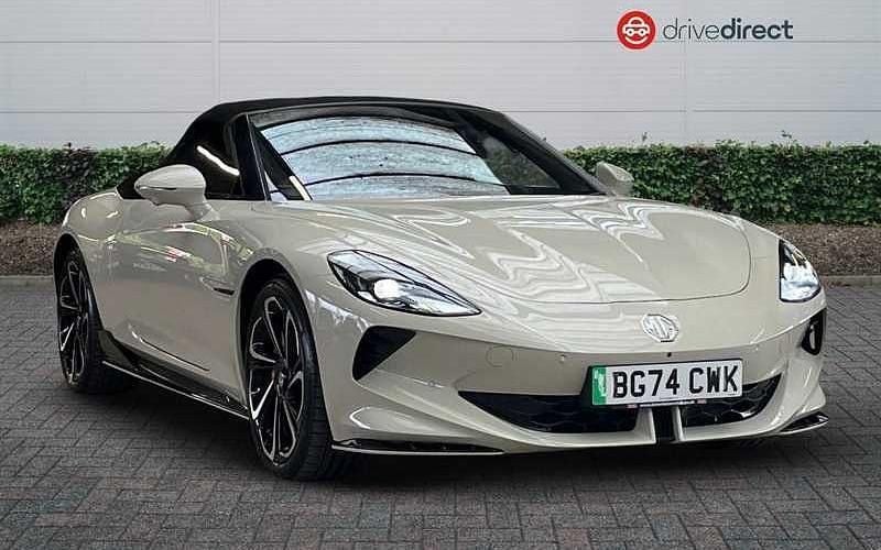 Solid new english white Used 2024 MG Cyberster Cabriolet | £44,850 (Fair price) - Image 1/4