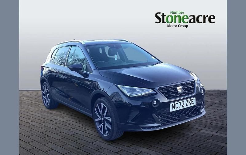 Used Seat Arona FR 110 HP (80 kW) 2023 Black SUV