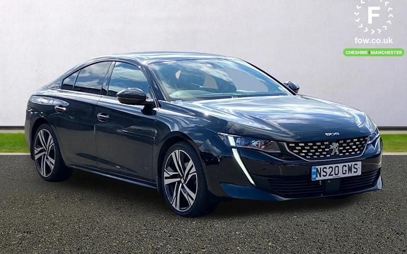 Used Peugeot 508 GT-line 131 HP (96 kW) 2020 Black Hatchback
