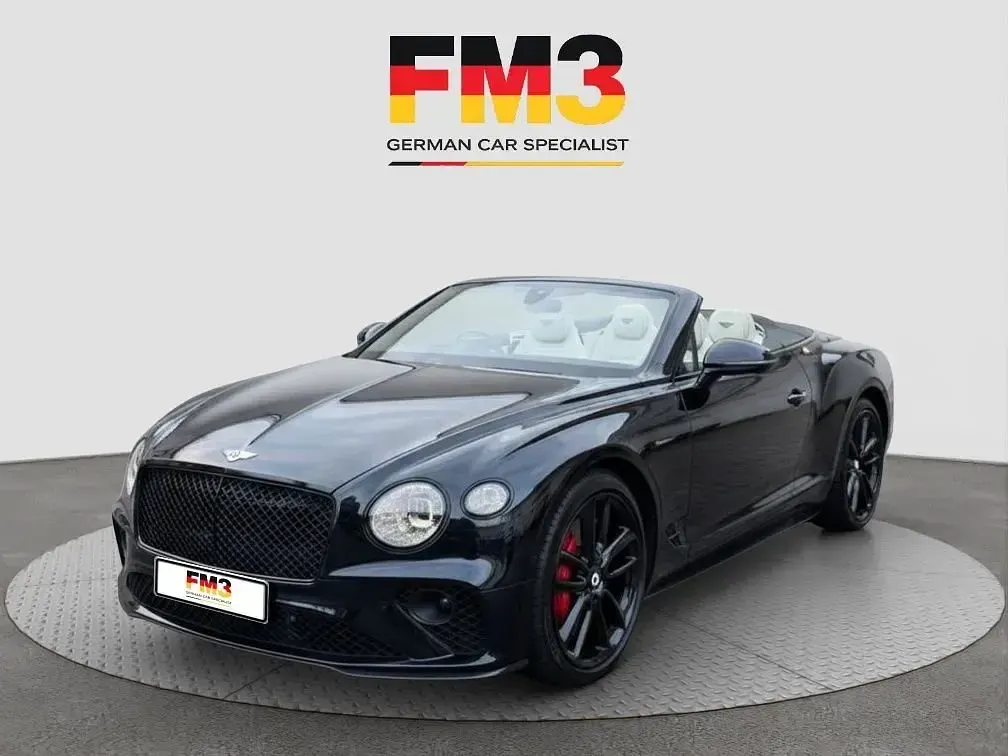 Used Bentley Continental GT Convertible 550 HP (404 kW) 2021 Black Cabriolet