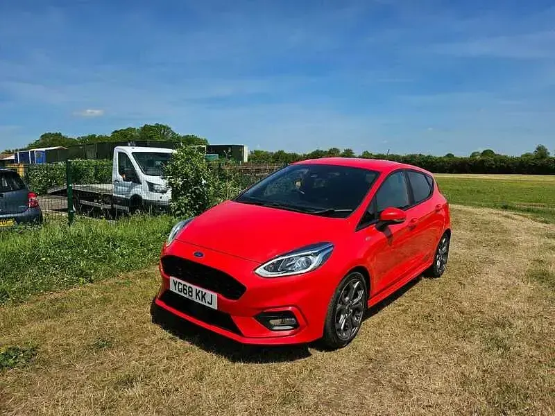 Used Ford Fiesta ST-Line 2018 Red Hatchback