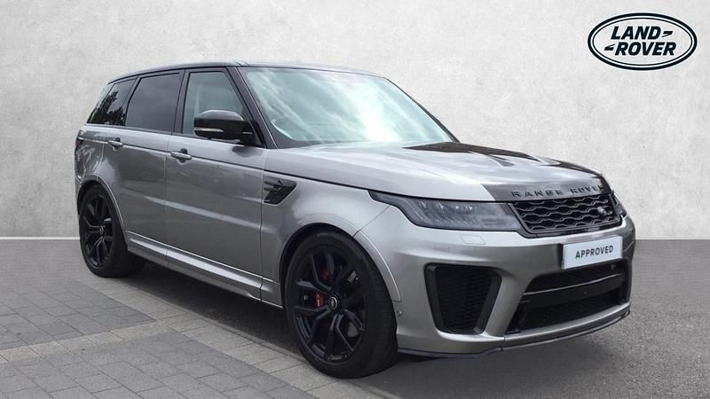 Grey Used 2019 Land Rover Range Rover Sport SVR SUV | £48,900 (Fair price) - Image 1/4